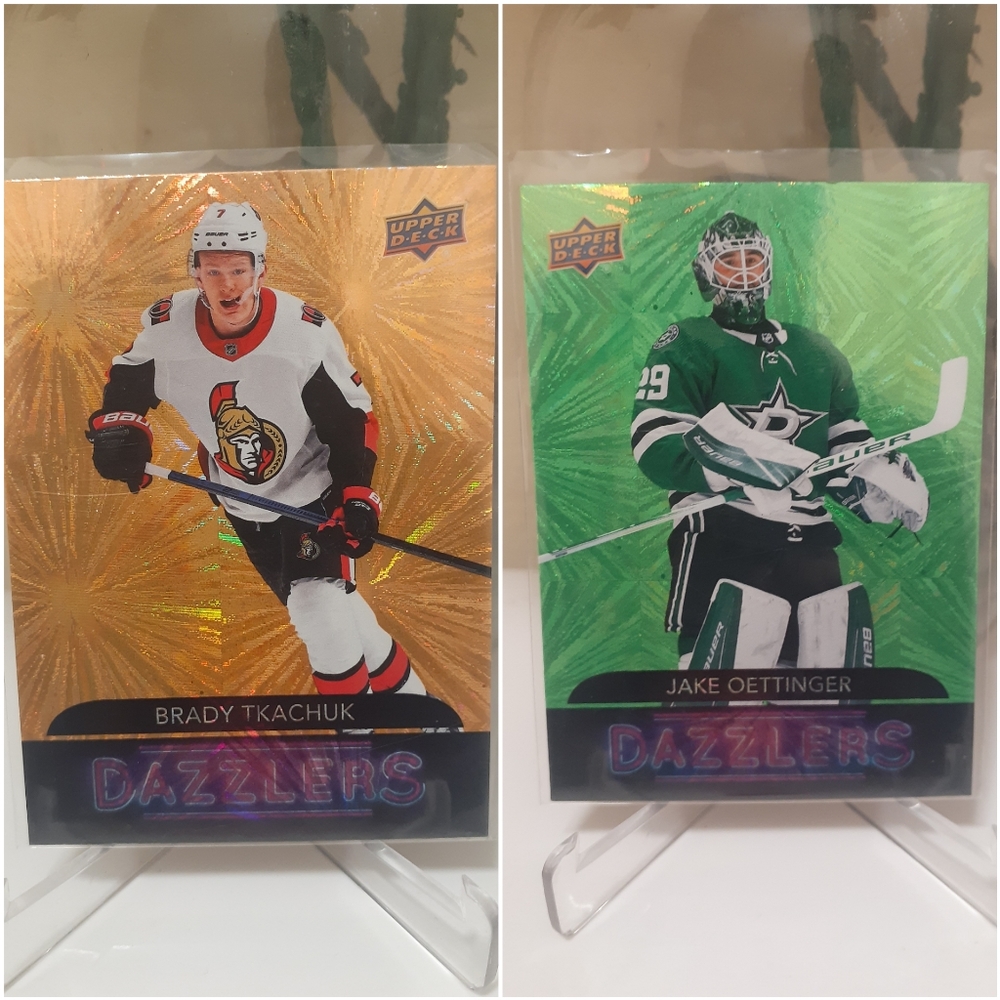 Dazzler Hockey card lot